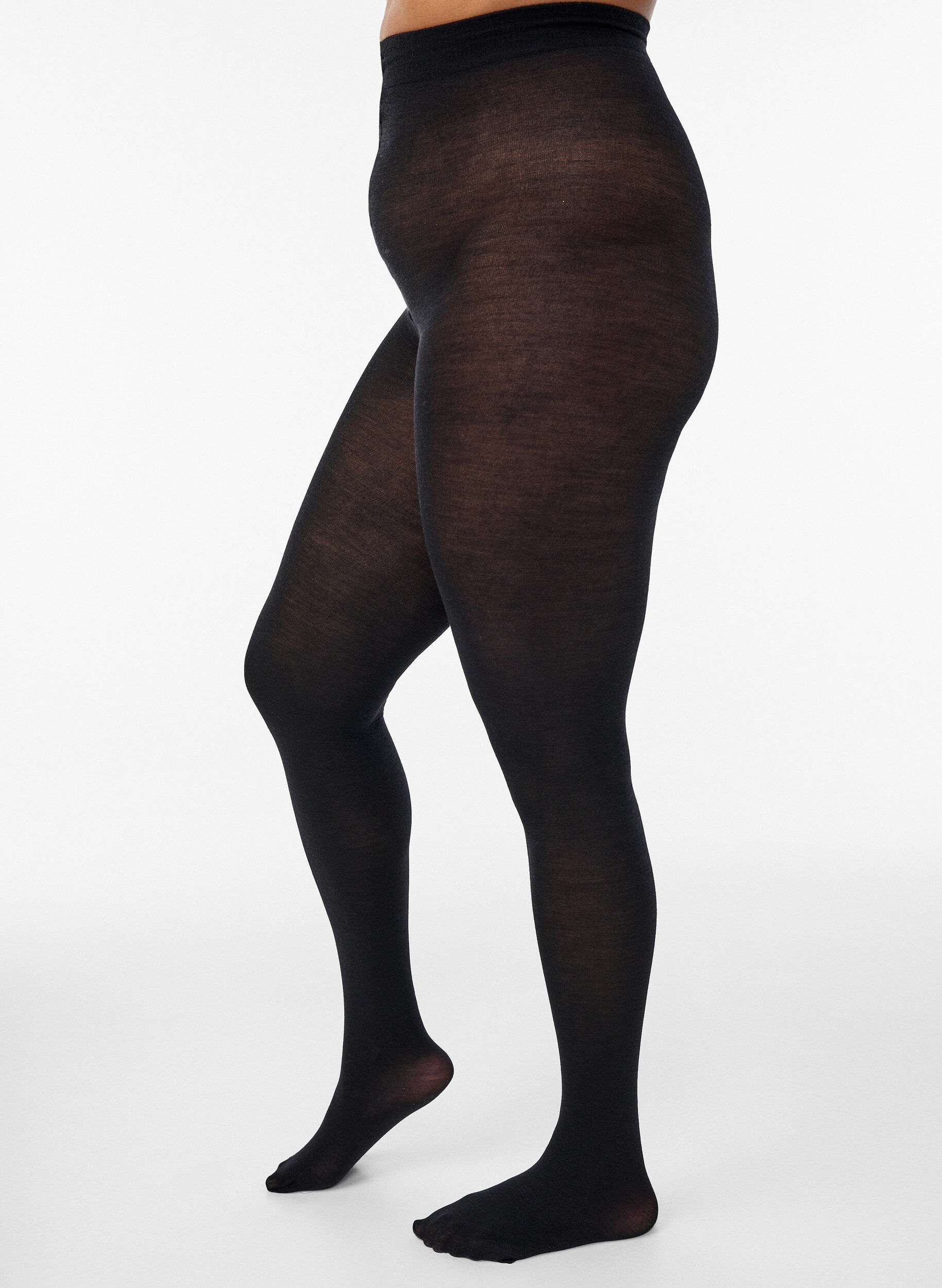 Villaiset sukkahousut, Musta, Model