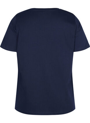 Ekologisesta puuvillasta valmistettu t-paita painatuksella, Night Sky, Packshot image number 1