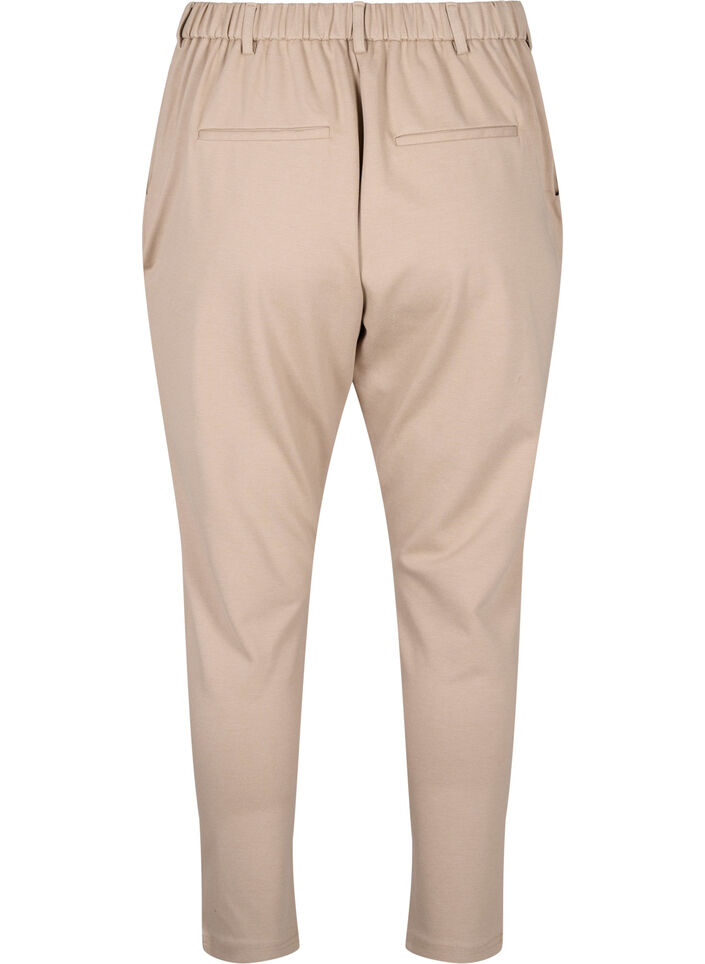Cropped Maddison-housut, Beige, Packshot image number 1