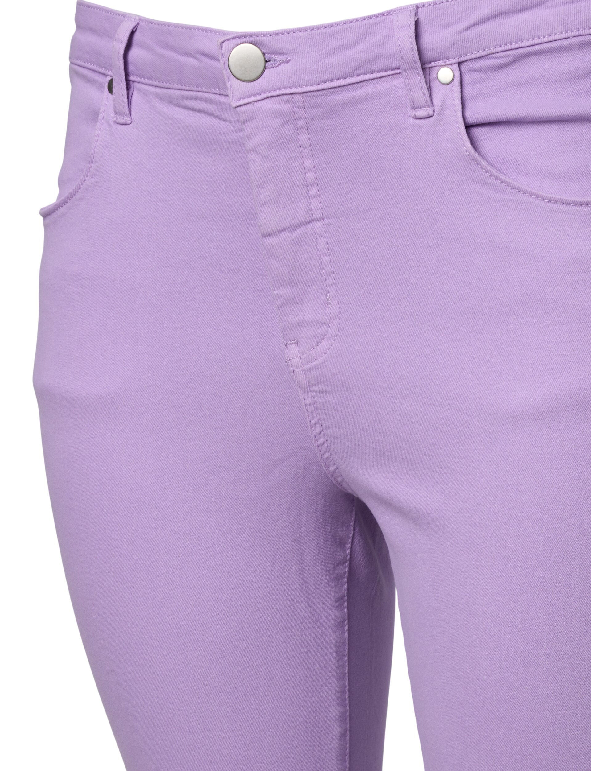 Zizzi Korkeavy&ouml;t&auml;r&ouml;iset Amy farkut super slim fit -mallissa, Lavender, Packshot image number 2