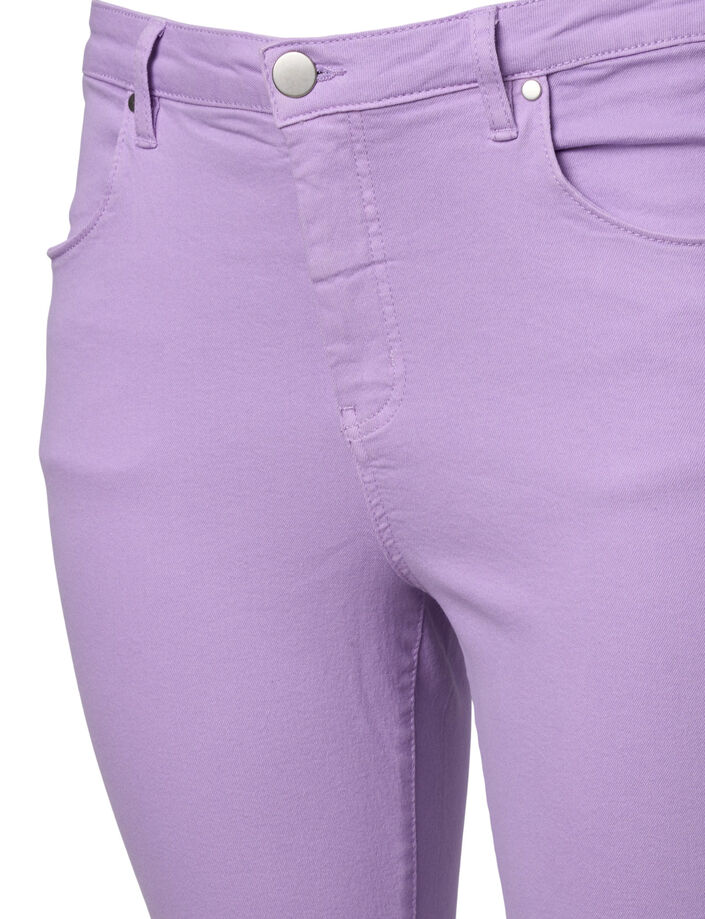 Korkeavyötäröiset Amy farkut super slim fit -mallissa, Lavender, Packshot image number 2
