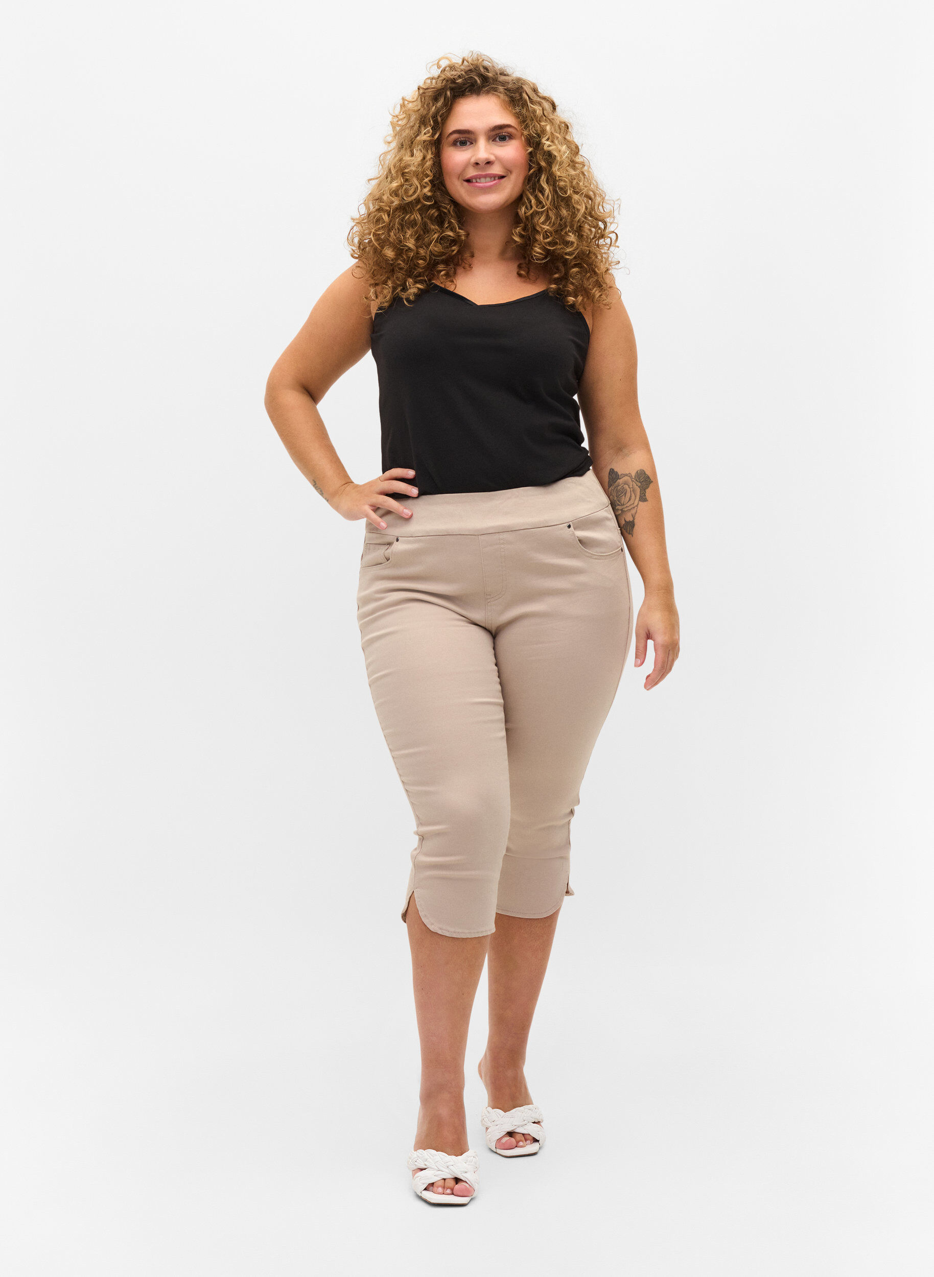 Zizzi Perusnarutoppi, Black, Model image number 2