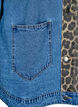 Denim-paita leopardikuvioilla, Sininen, Packshot image number 2