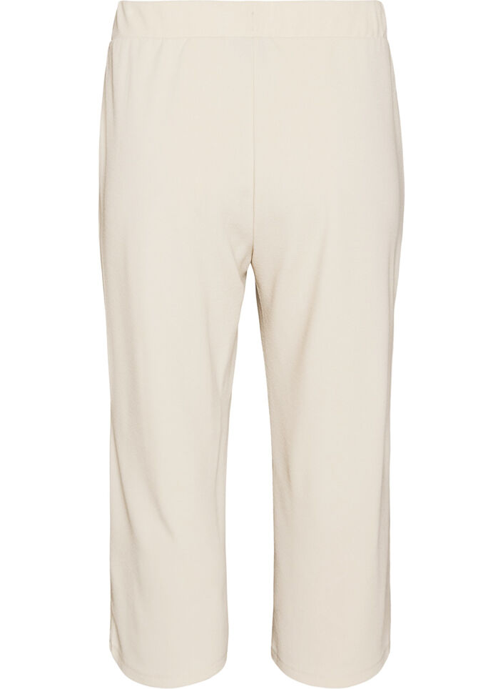 V&auml;lj&auml;t 7/8 pituiset housut, Beige, Packshot image number 1