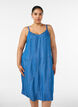 Denim-look -mekko TENCEL&trade; Lyocellista olkaimilla, Sininen, Model image number 0