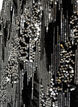 Lyhyt paljettihame, Musta, Packshot image number 2