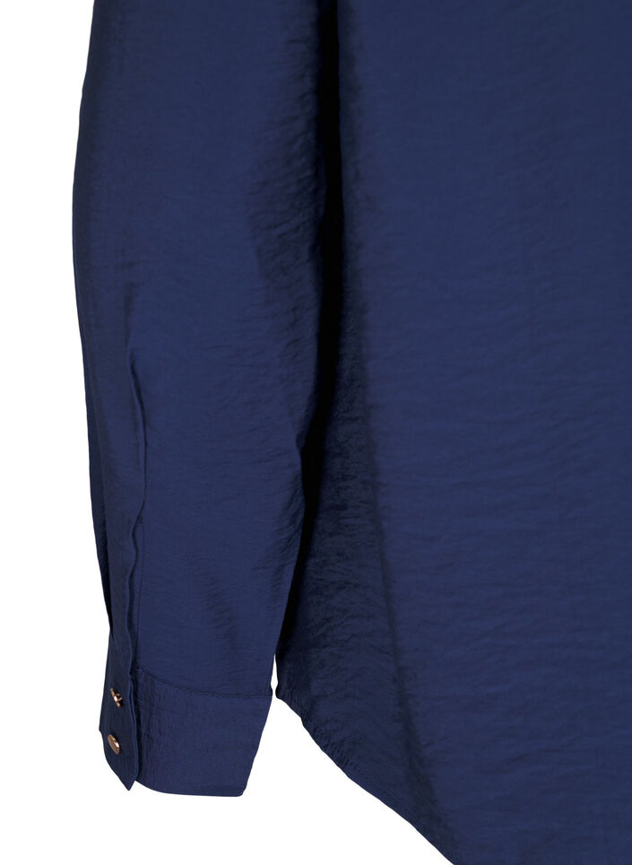 Kauluspaidat ja rintataskut, Sininen, Packshot image number 3