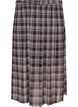 Ruutukuosinen mesh-midihame, Sininen, Packshot image number 0