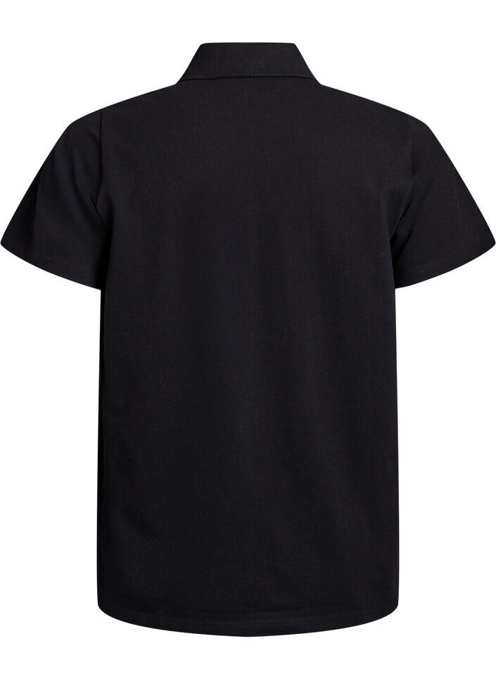 FLASH - Lyhythihainen pikeepaita, Musta, Packshot image number 1