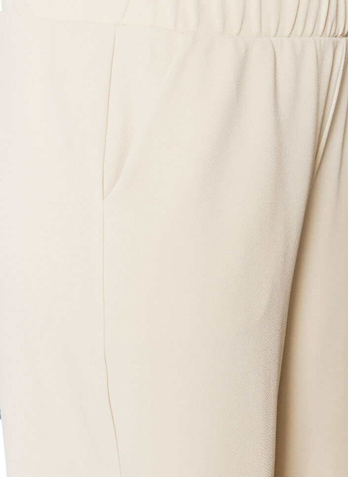 V&auml;lj&auml;t 7/8 pituiset housut, Beige, Packshot image number 2