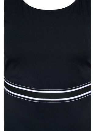 Uimapuku pyöreällä pääntiellä, Black, Packshot image number 2