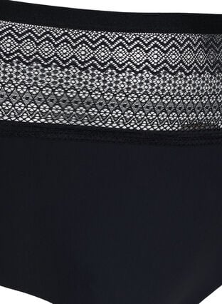 Alushousut esktra korkealla vyötäröllä, Black, Packshot image number 2