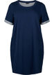 Lyhythihainen taskullinen collegemekko, Black Iris, Packshot image number 0
