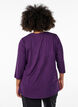 Treeniyl&auml;osa 3/4-hihoilla, Violetti, Model image number 2