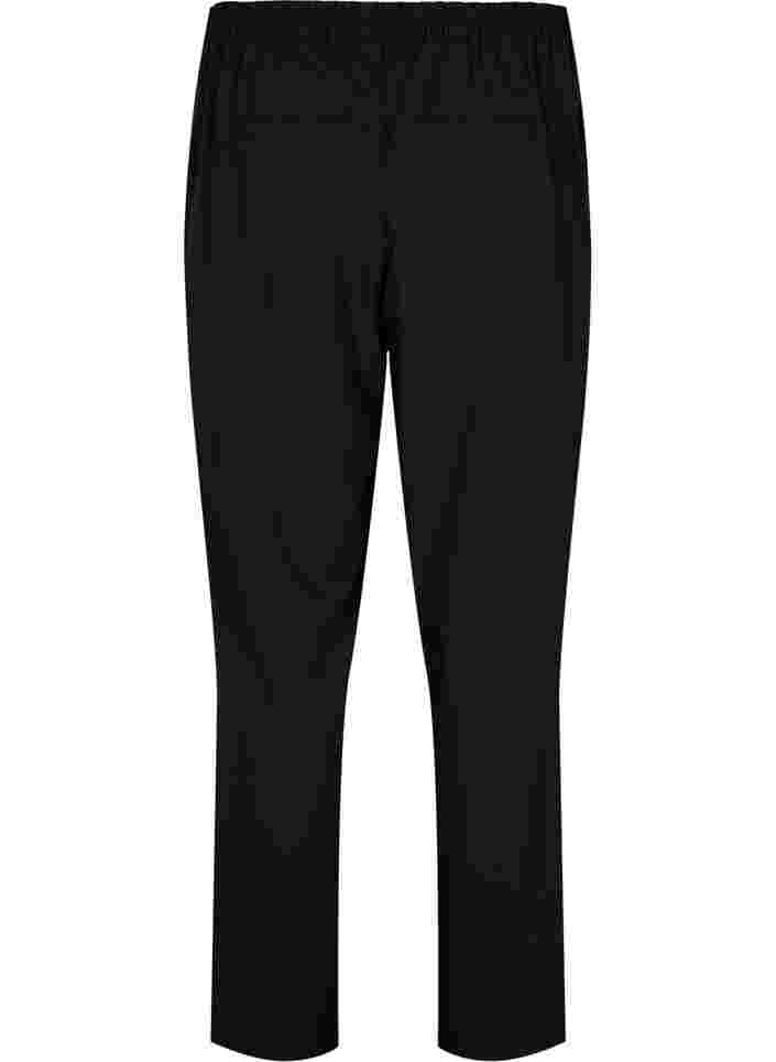 Klassiset housut taskuilla, Black, Packshot image number 1