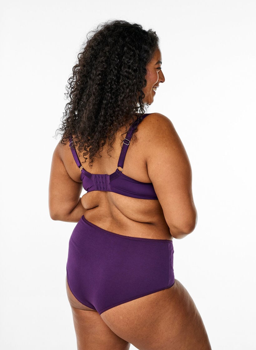 7 kappaleen hipster-alushousupakkaus, Violetti, Model image number 1