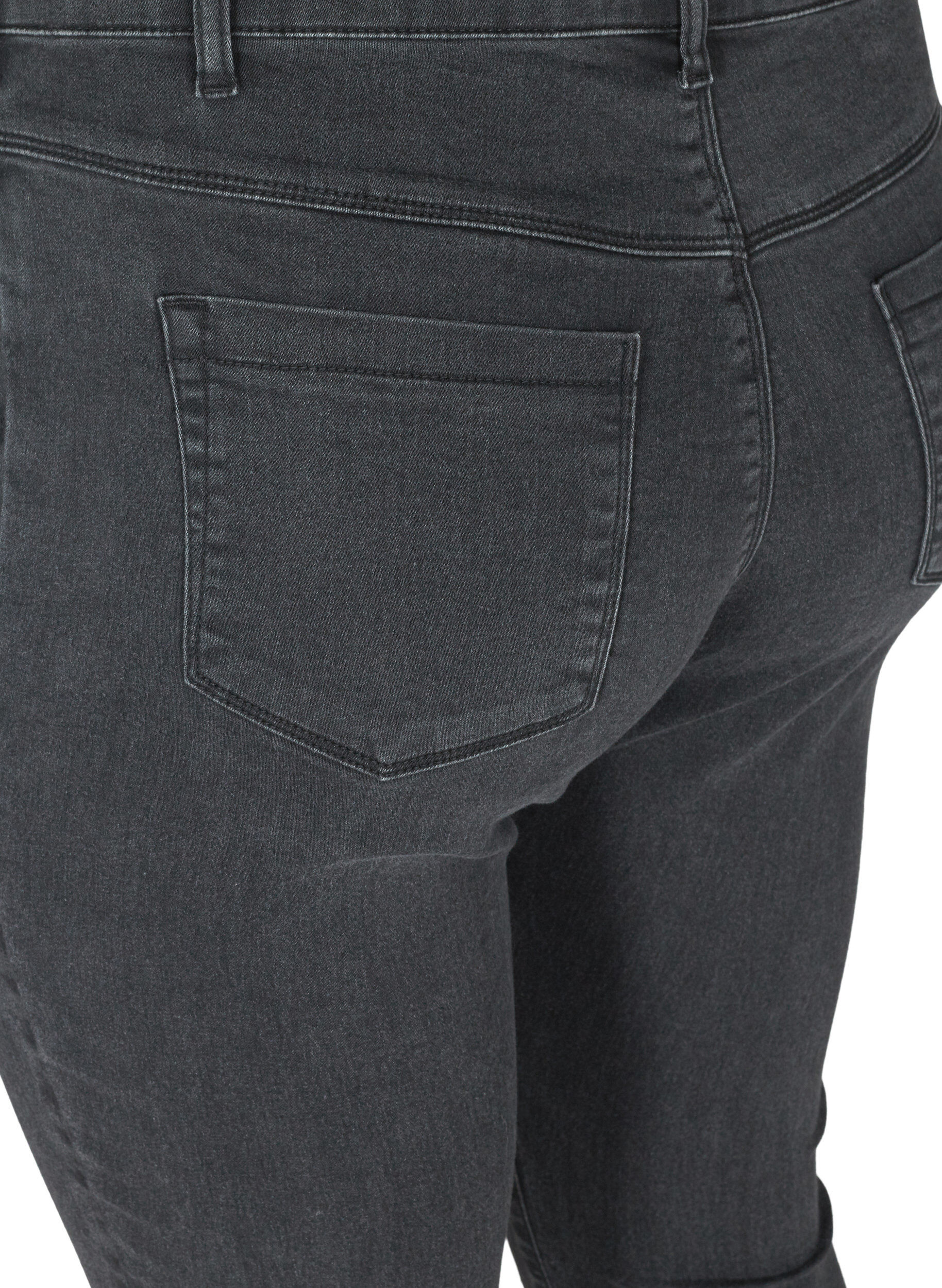 ZizziJeggingsit puuvillasekoitteesta, Grey Denim, Packshot image number 2