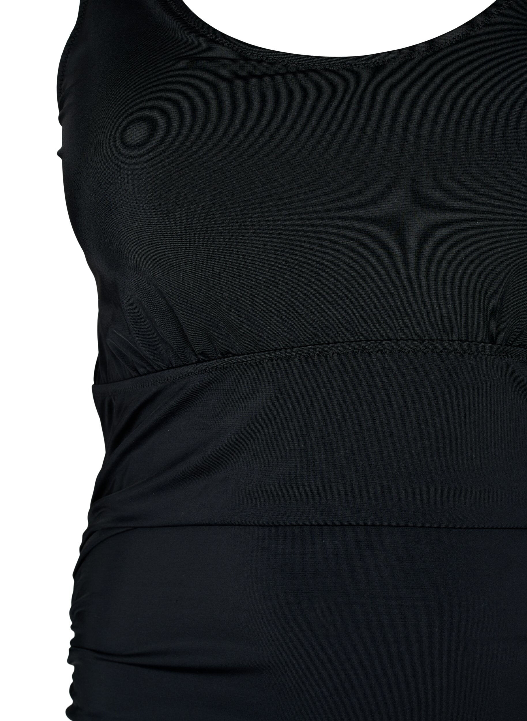 Zizzi Lahkeellinen uimapuku, Musta, Packshot image number 2