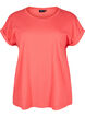 Lyhythihainen t-paita puuvillasekoitteesta, Punainen, Packshot image number 0