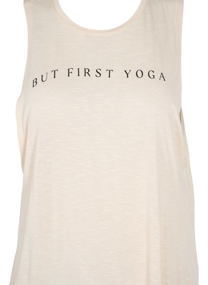 Hihaton treenitoppi viskoosista, Lilac Ash w. BlackP., Packshot image number 2