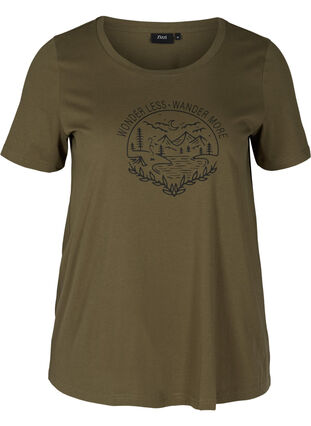 T-paita printillä, Ivy Green WONDER, Packshot image number 0