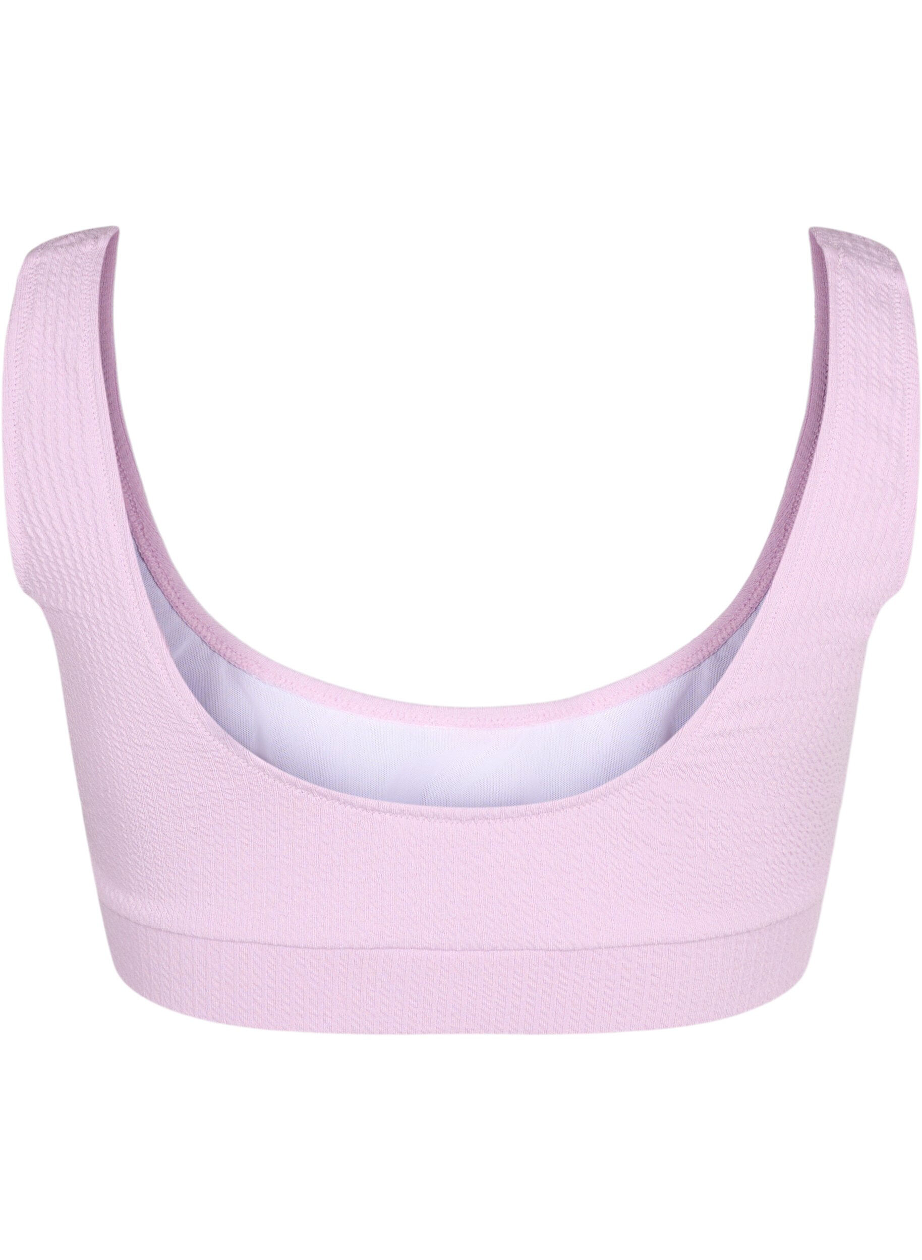 Zizzi Bikiniyl&auml;osa krepatulla tekstuurilla, Orchid Bouquet, Packshot image number 1