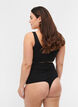 Korkeavyötäröiset shapewear-stringit, Black, Model image number 1
