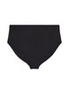 Yksiv&auml;riset korkeavy&ouml;t&auml;r&ouml;iset bikinialaosat, Musta, Packshot image number 1