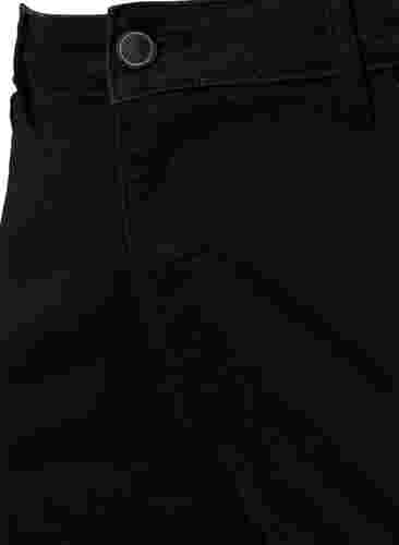 Korkeavyötäröiset Ellen bootcut-farkut, Black, Packshot image number 2