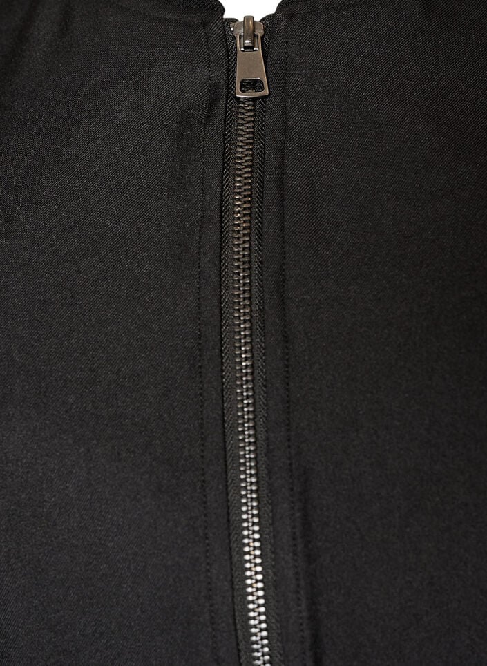 Kevyt takki ballooni-siluetilla, Musta, Packshot image number 2