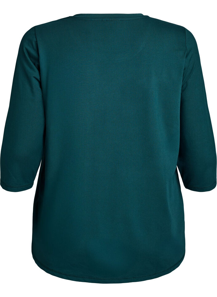 Treeniyl&auml;osa 3/4-hihoilla, Vihre&auml;, Packshot image number 1