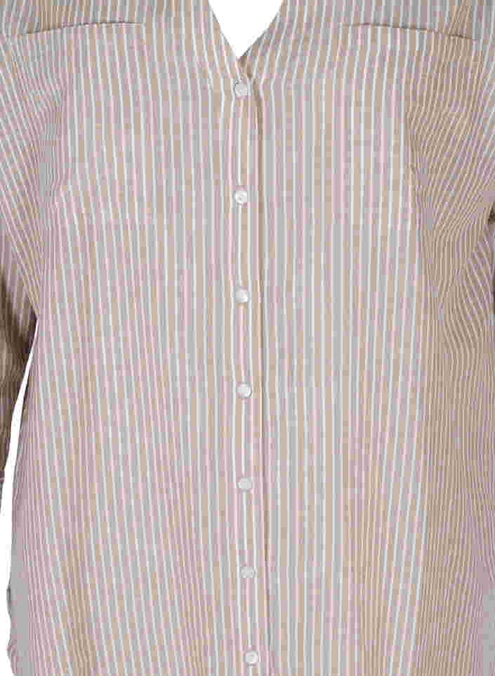 Raidallinen paita 100% puuvillasta, Quail Stripe, Packshot image number 2
