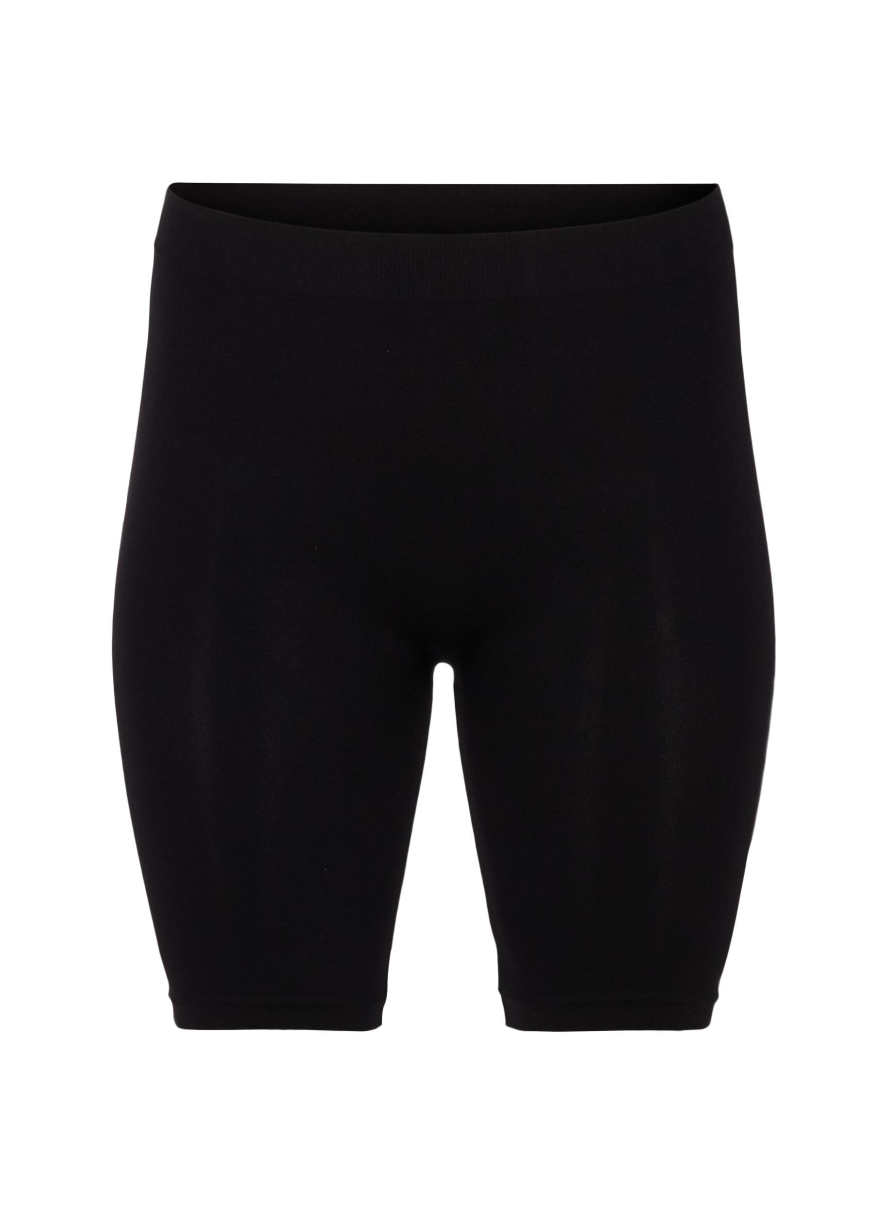 Zizzi Saumattomat py&ouml;r&auml;ilyshortsit, Black, Packshot image number 0
