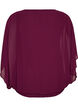 Sifonkipusero pallomaisella efektill&auml;, Violetti, Packshot image number 1