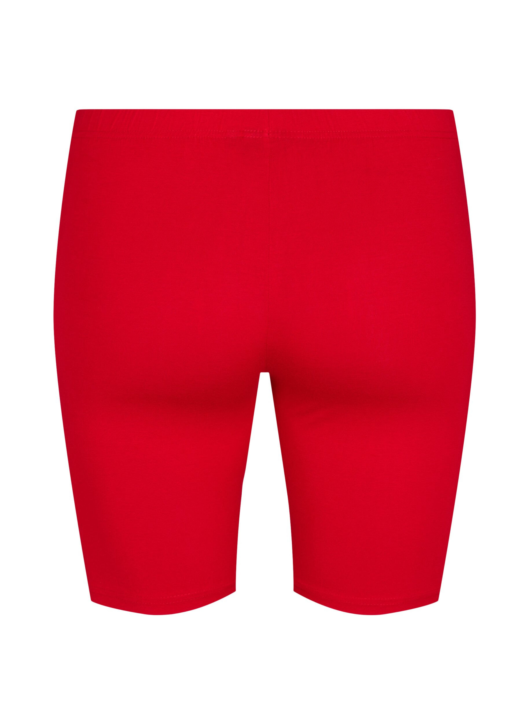 ZizziYksiv&auml;riset perus py&ouml;r&auml;ilyshortsit , Punainen, Packshot image number 1
