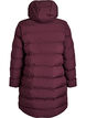 Puffer-takki hupulla ja taskuilla, Tumma Bordeaux, Packshot image number 1