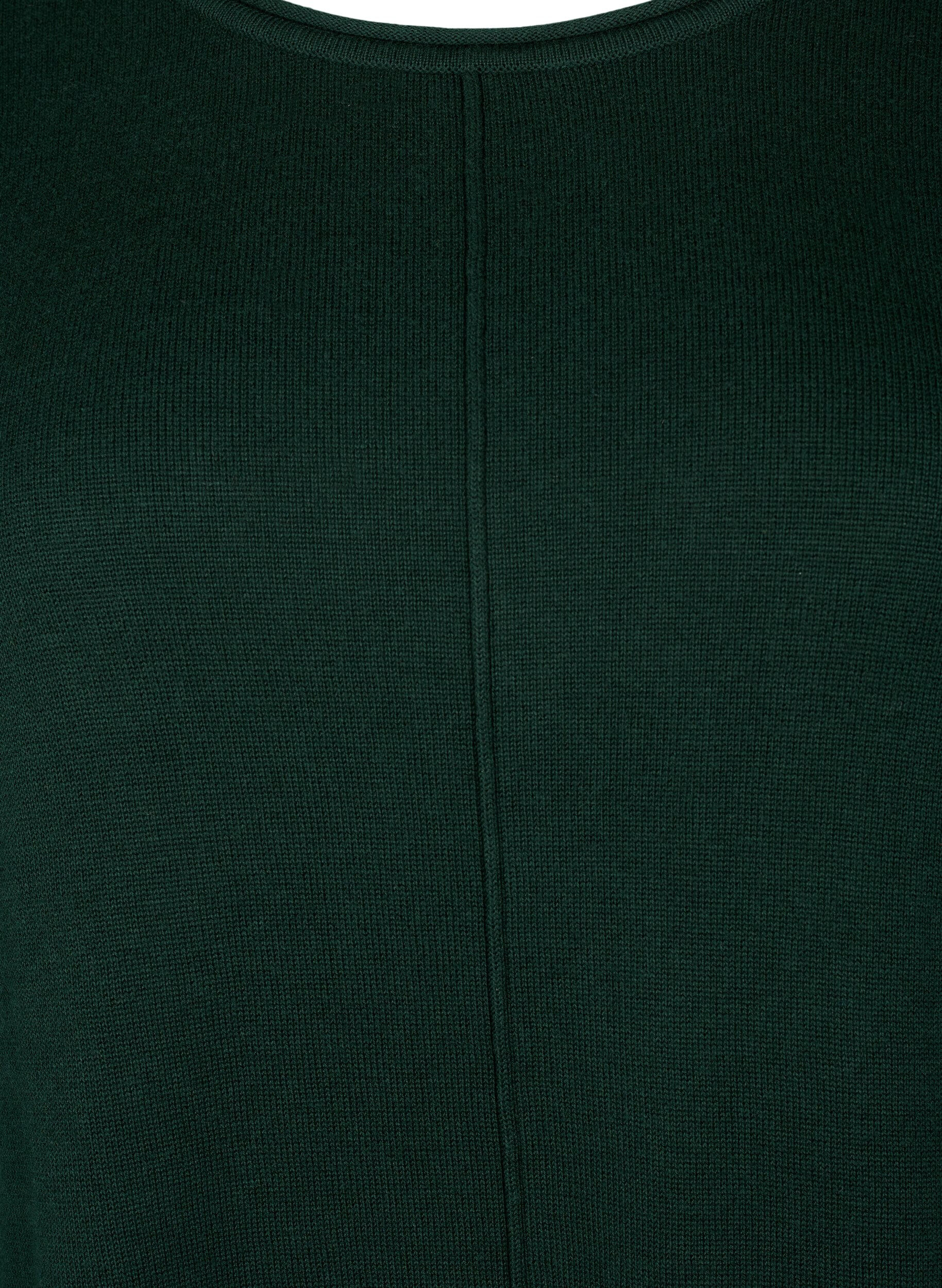 Zizzi Neule puuvillaviskoosisekoitteesta, Vihre&auml;, Packshot image number 2