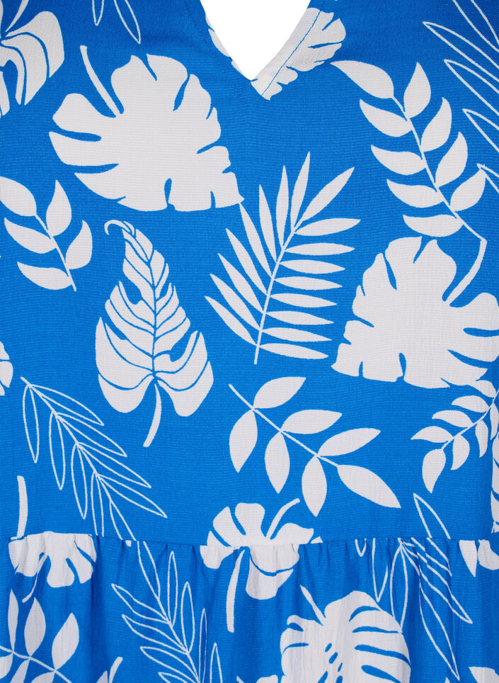 FLASH – A-linjainen mekko painatuksella, Skydiver White AOP, Packshot image number 2