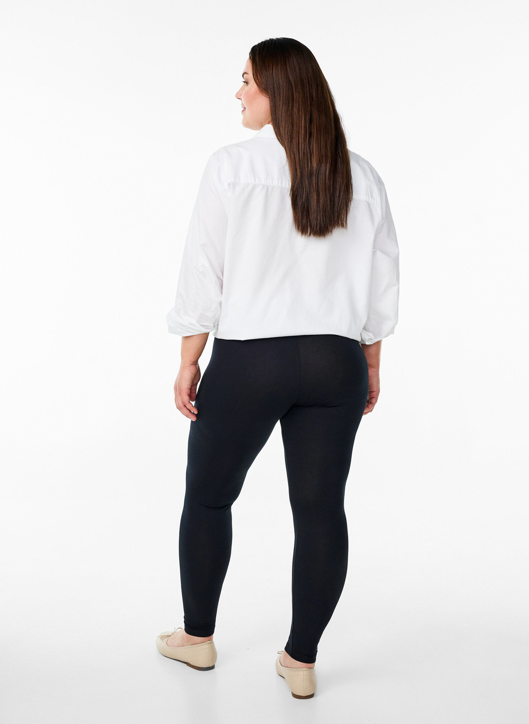 ZizziPerusleggingssit viskoosista , Musta, Model image number 2