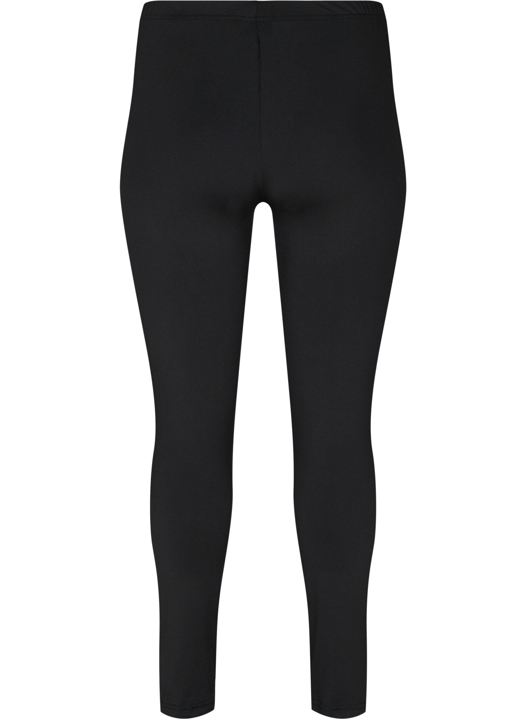 Zizzi 2 kpl leggingsit, Black, Packshot image number 1