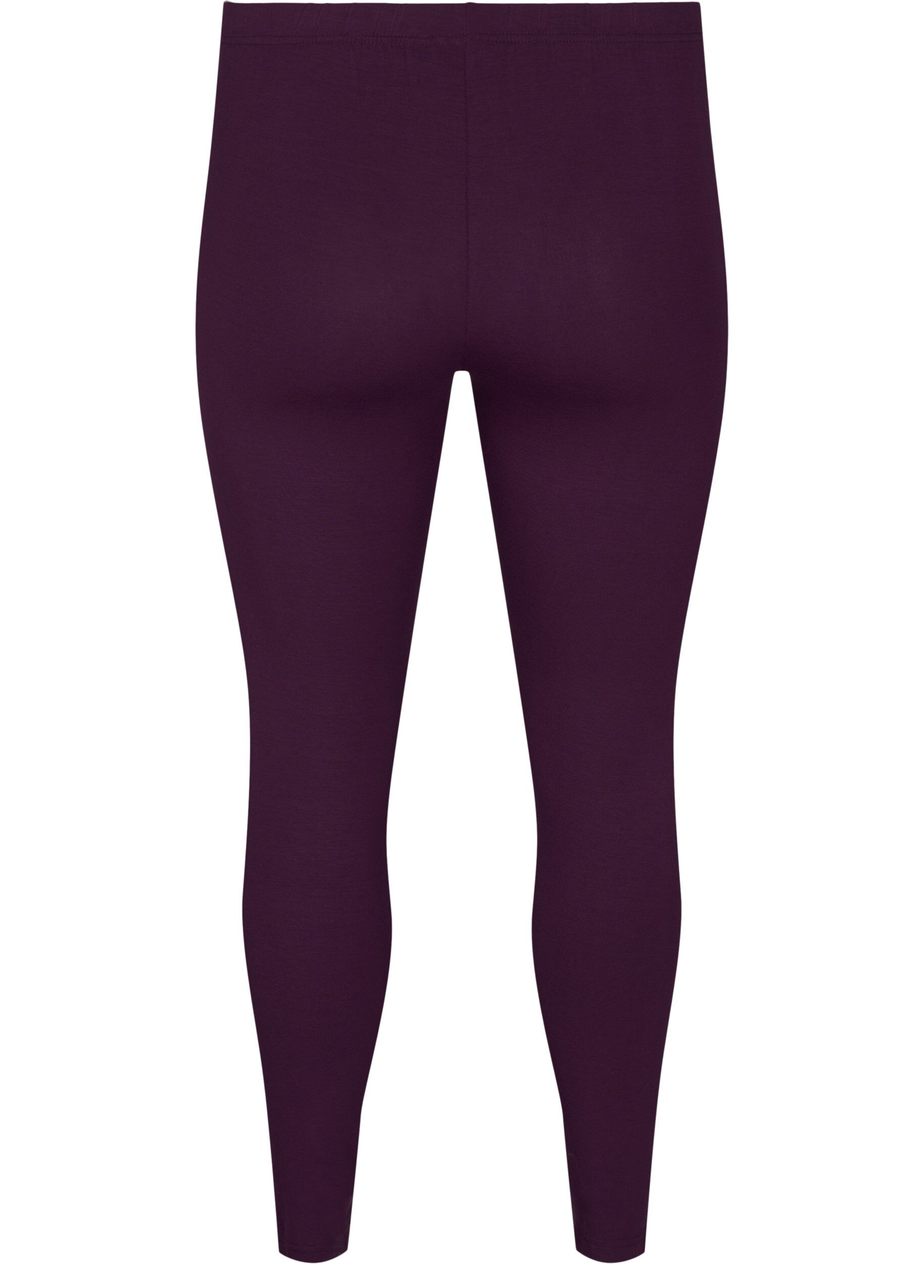 Zizzi Peruslegginsit viskoosia, Violetti, Packshot image number 1