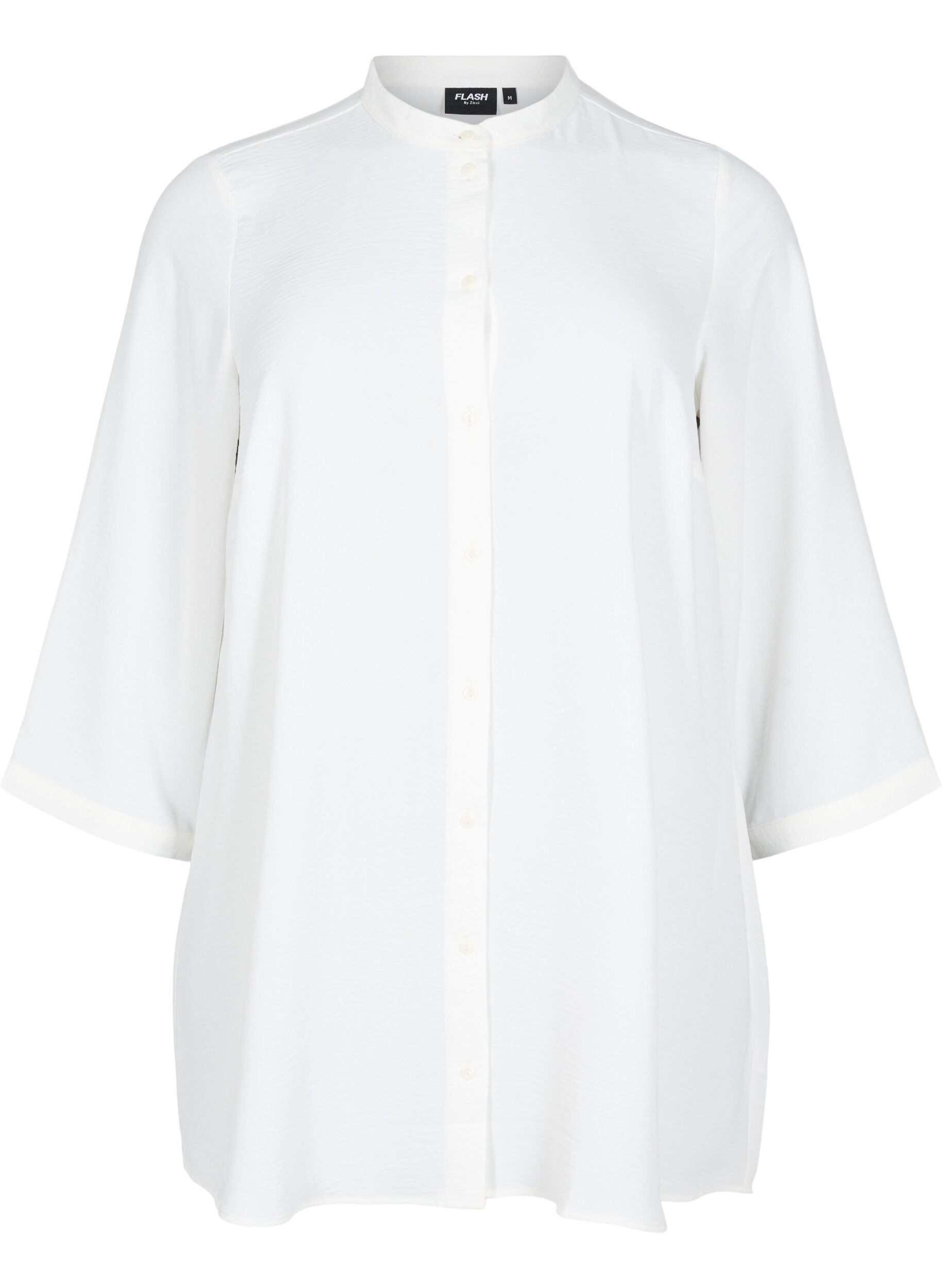 Zizzi Tunika 3/4-hihoilla, Vanilja, Packshot image number 0