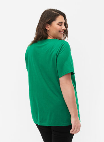 FLASH - T-paita kuvalla, Jolly Green, Model image number 1