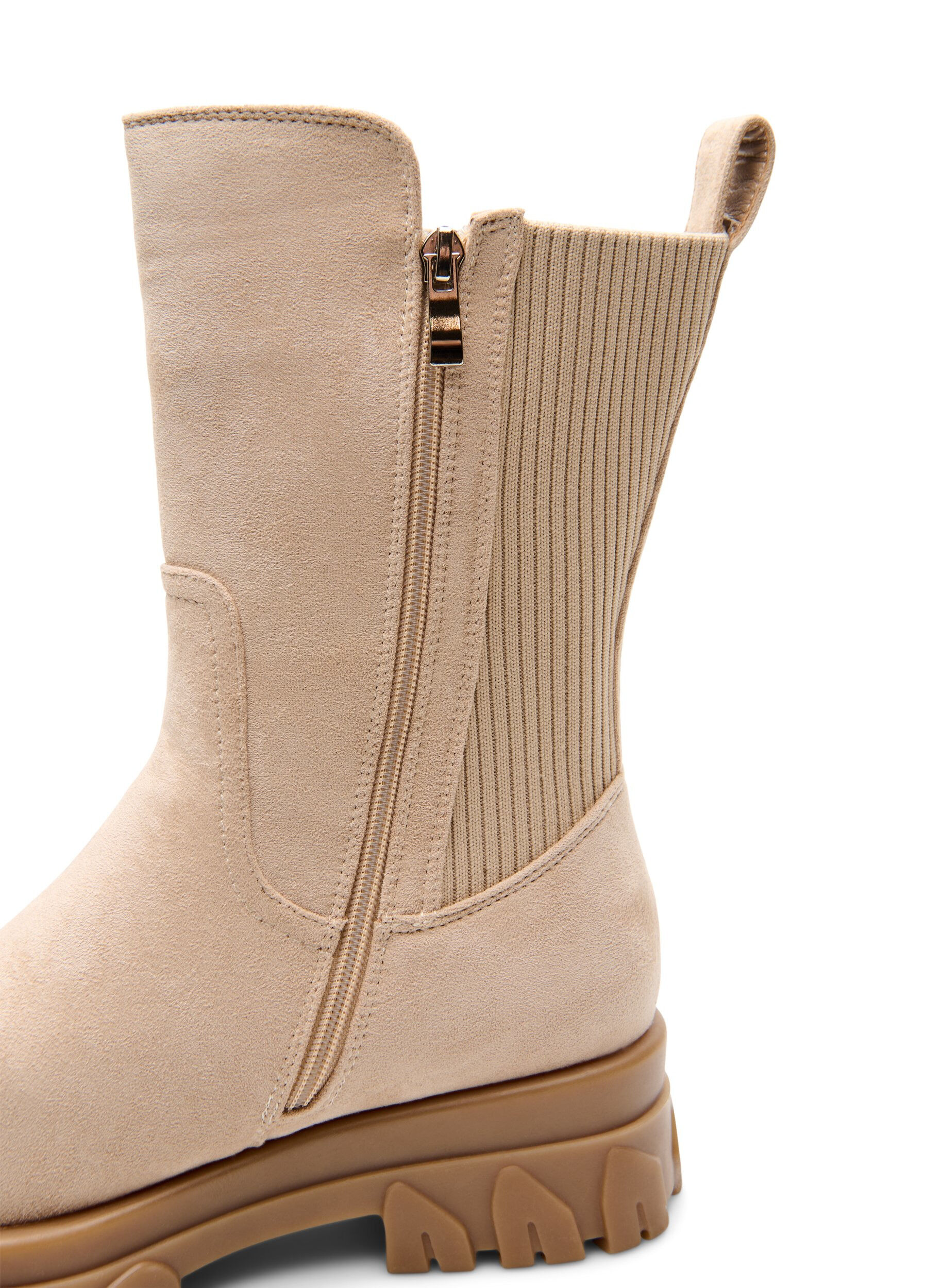 ZizziPaksu nilkkuri tekonahasta., Beige, Packshot image number 2