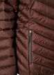 Kevyt takki hupulla, Ruskea, Packshot image number 3