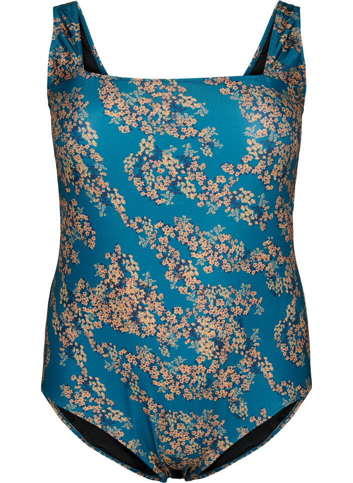 Kukkakuvioinen uimapuku, Zebra Flower, Packshot image number 0