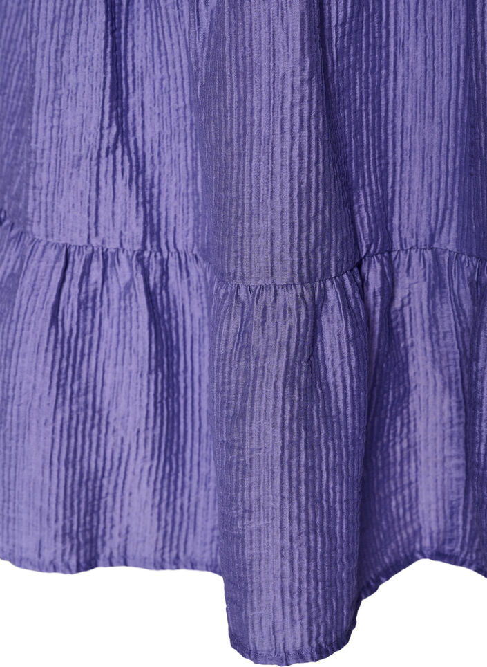 R&ouml;yhel&ouml;mekko A-linjaisella leikkauksella, Violetti, Packshot image number 3