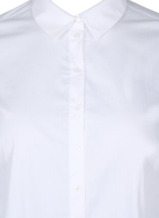 Klassinen paita kauluksella ja napeilla , Bright White, Packshot image number 2