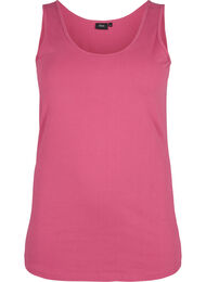 Yksivärinen perus paita puuvillasta, Punainen