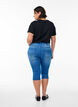 Korkeavy&ouml;t&auml;r&ouml;iset Amy-farkkucaprit super slim fit, Sininen, Model image number 1